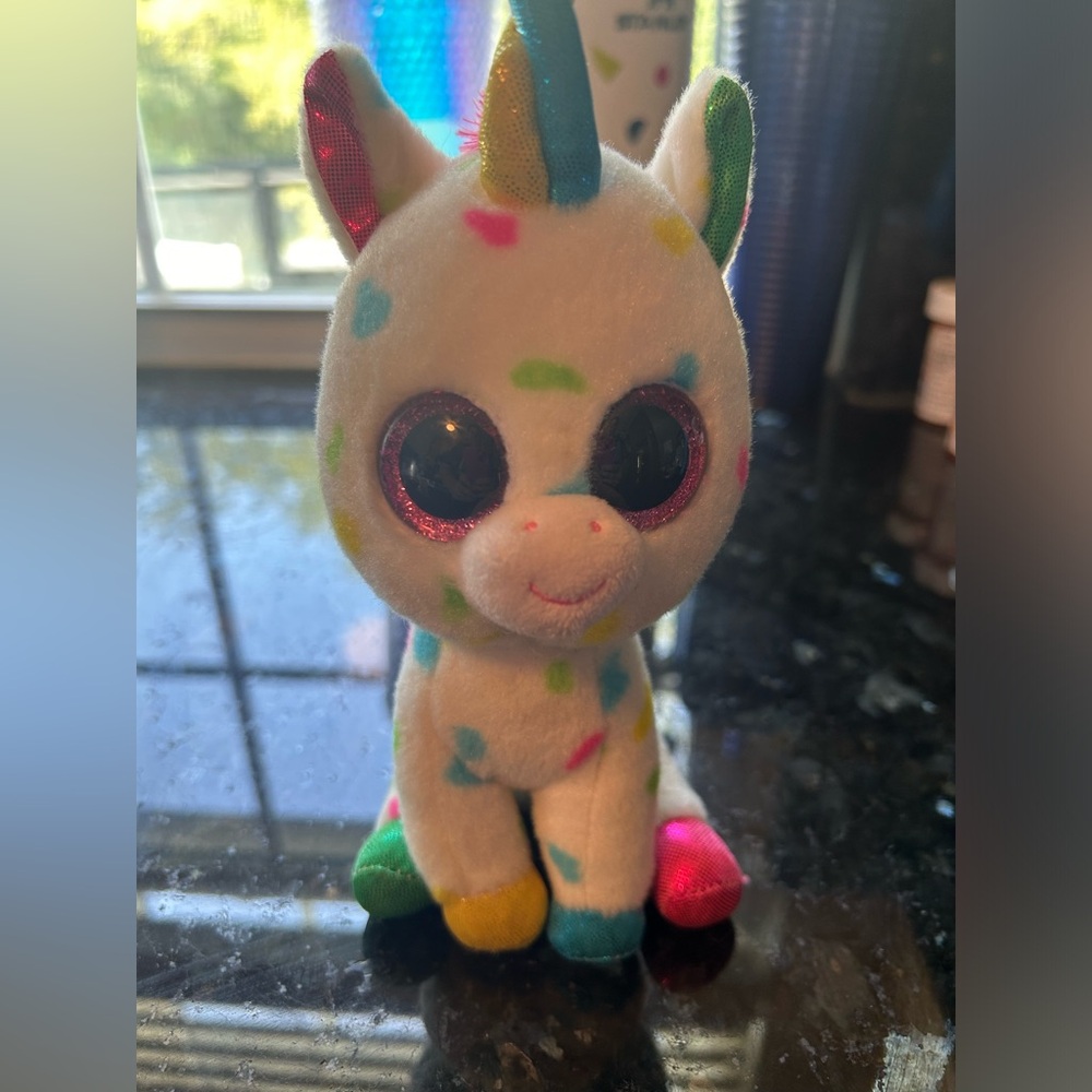Ty Harmonie the unicorn 7 inch plush